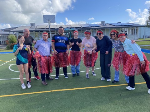 Netball challenge - staff vs students